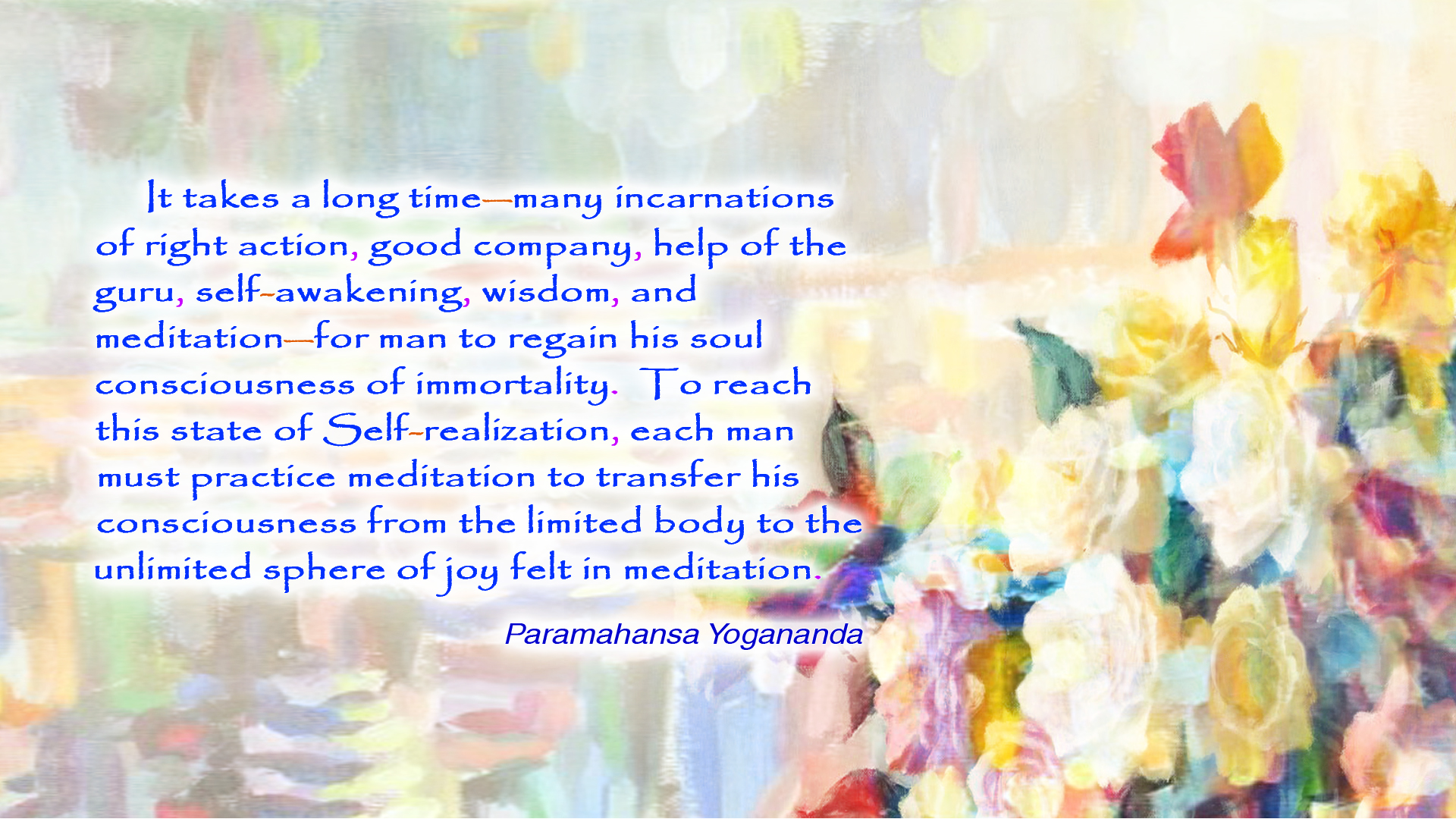 Yogananda many incarnations wallpaper